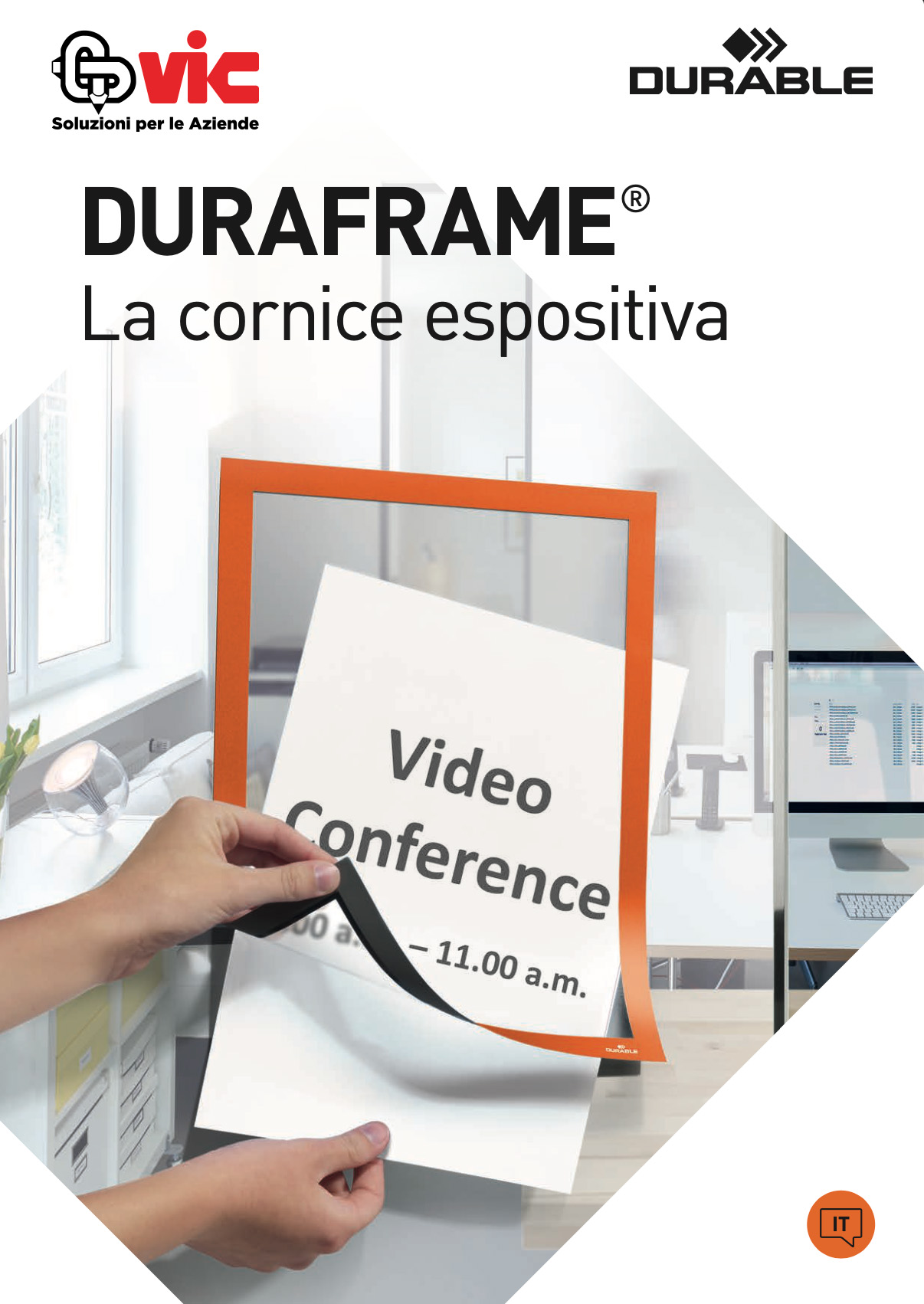 Cover della brochure Durable DuraFrame